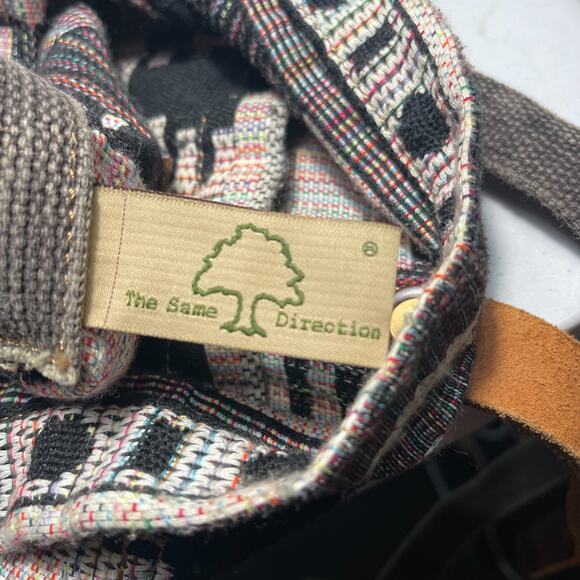 The Same Direction Aztec Purse Tribal Secret Shoulder Bag Woven Lightweight Boho - Picture 11 of 11